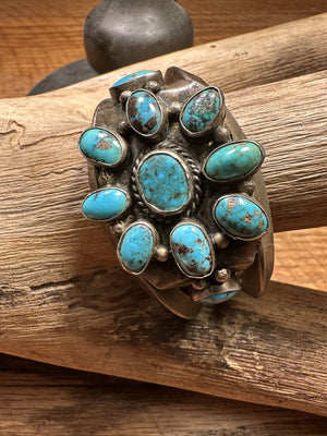 11 Stone Turquoise Bracelet