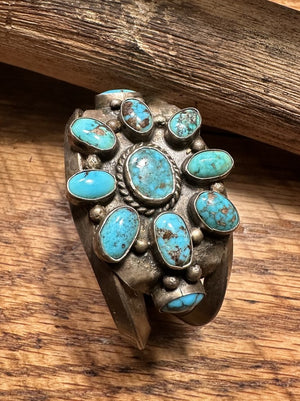 11 Stone Turquoise Bracelet