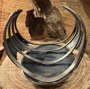 3 Stone Turquoise and Coral Bracelet