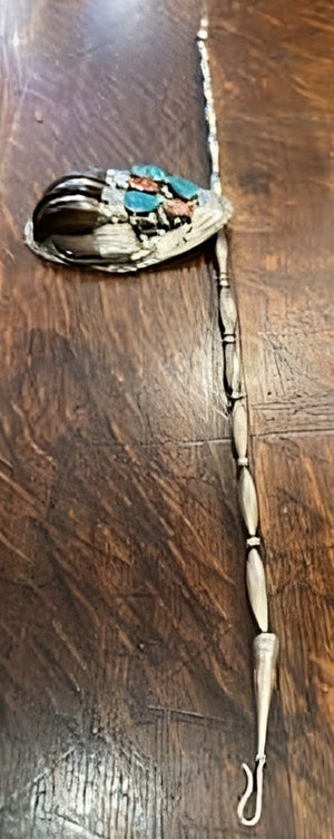 Badger Claw Kingman Turquoise Necklace