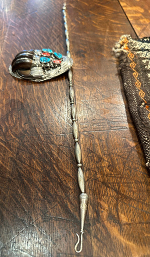 Badger Claw Kingman Turquoise Necklace
