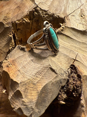 Bell Trading Oval Turquoise Stone Ring