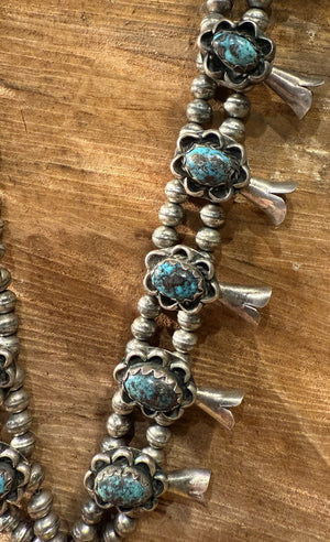 Bisbee Cabochon Blossom Necklace