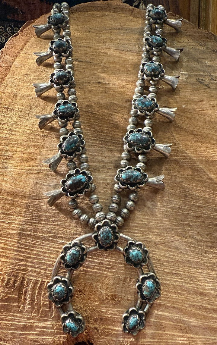 Bisbee Cabochon Blossom Necklace