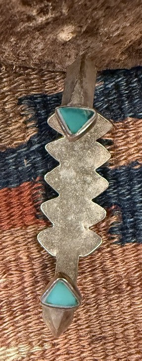 Blue Gem Ingot Bracelet