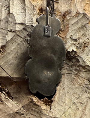 Blue Gem Turquoise Coral Pendant