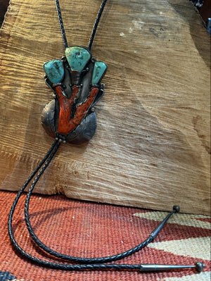 Branch Coral Bola Tie