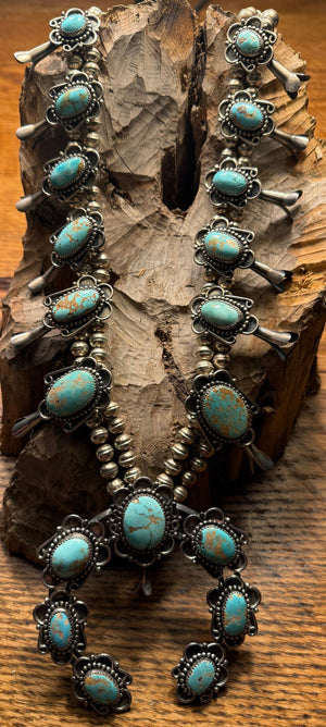 Cerrillos Squash Blossom Necklace