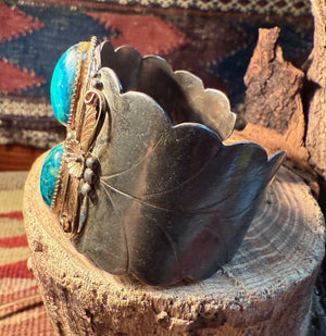 Chrysocolla Turquoise Cuff