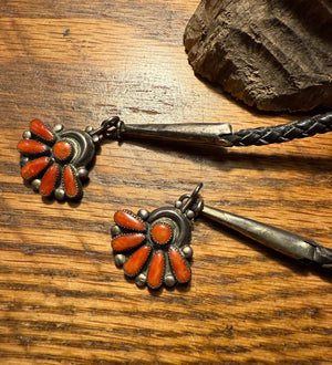 Coral Bolo Tie