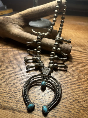 Early Squash Blossom Necklace