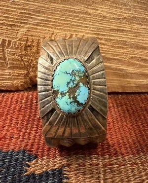 Heavy Turquoise Cuff