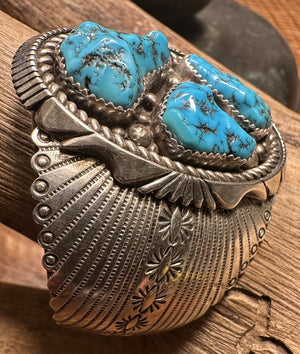 Kingman Nugget Turquoise Bracelet