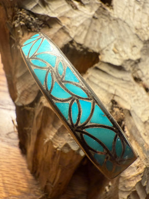 Lola Hechilay Zuni Turquoise Bracelet