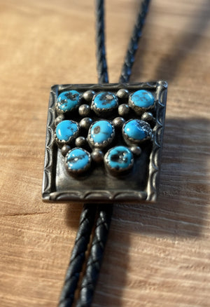 Morenci Turquoise Bolo Tie