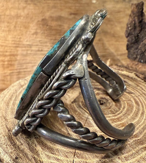 Morenci Turquoise Slab Bracelet