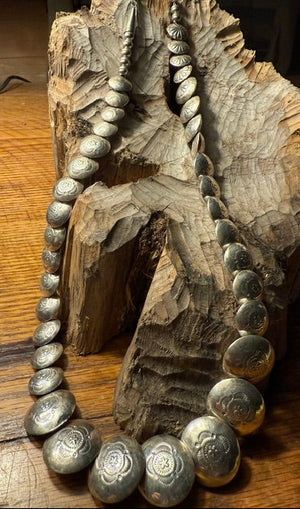 Morenci Two Sided Navajo Petals Necklace