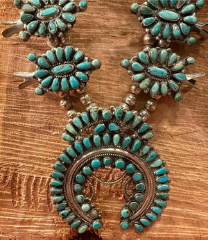 Navajo Cluster Blossom Necklace