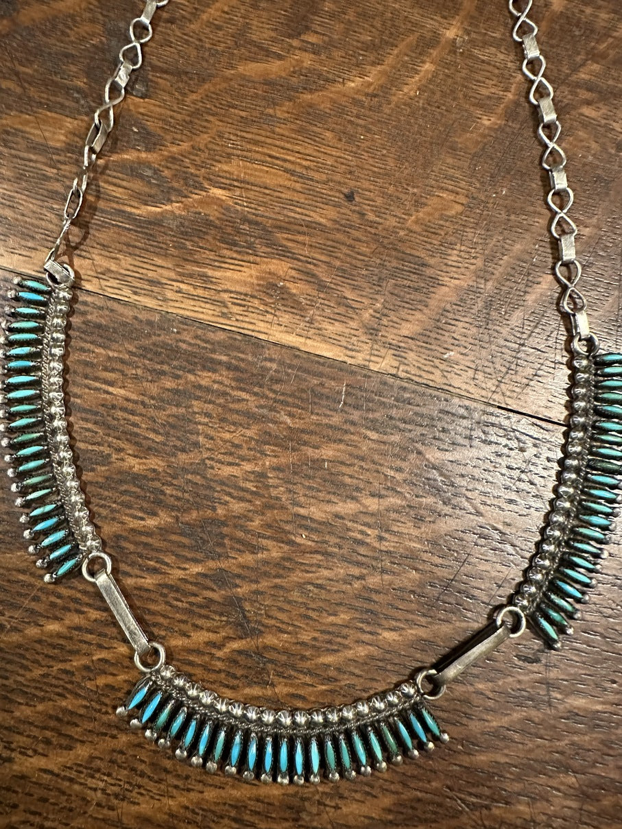 Needle Point Necklace