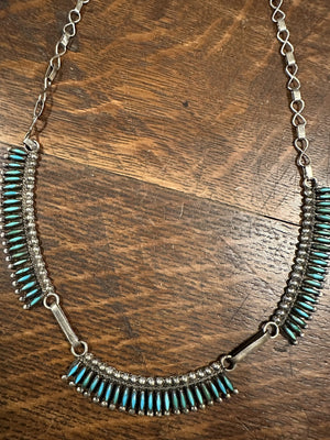 Needle Point Necklace