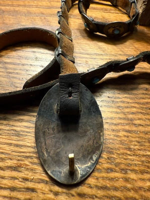 Old Pawn Zuni Concho Belt