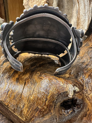 Old Zuni Cluster Turquoise Bracelet