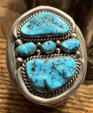 Orville Tsinnie Turquoise Cuff