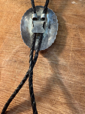R Begay Bison Bolo Tie