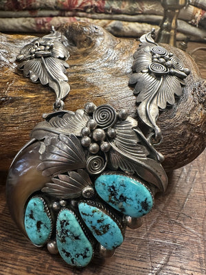 Ray Yazzie Turquoise Necklace