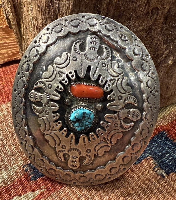Repousse Belt Buckle
