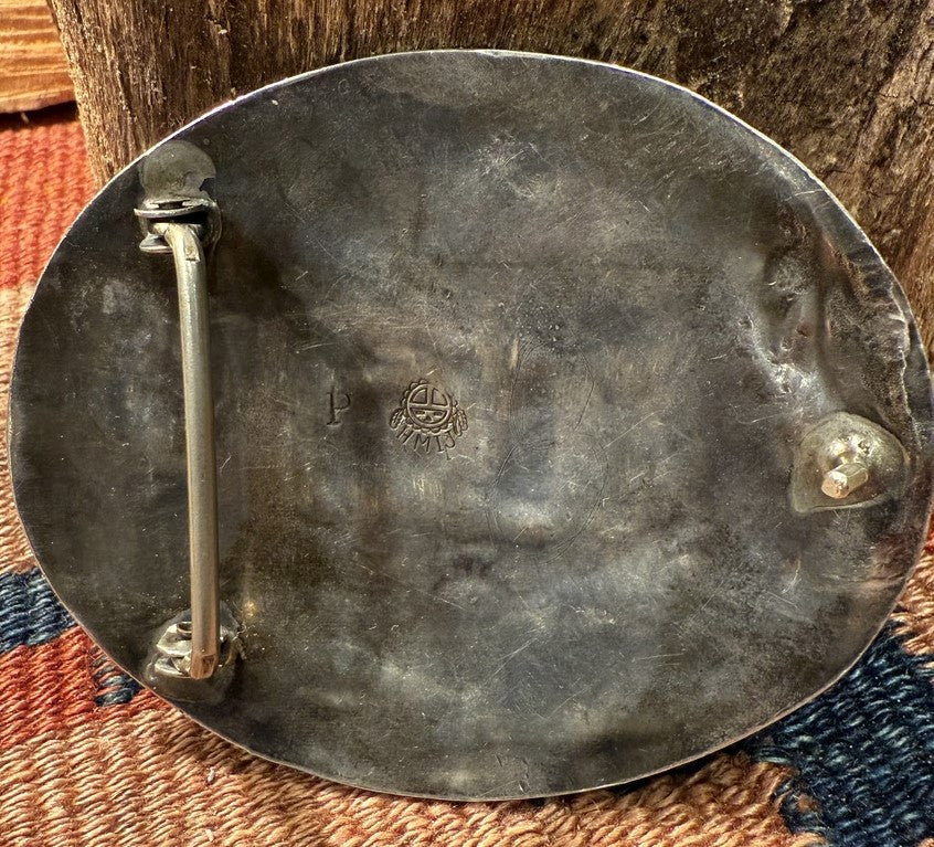 Repousse Belt Buckle