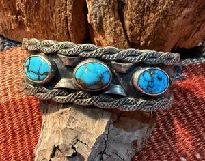 Serpent Turquoise Cuff