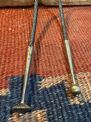 Serpentine Turquoise Bolo Tie