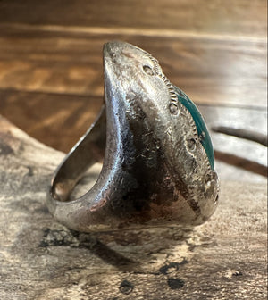 Shadow Box Turquoise Ring