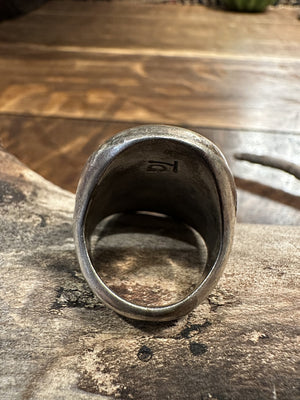 Shadow Box Turquoise Ring