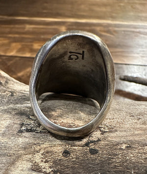 Shadow Box Turquoise Ring