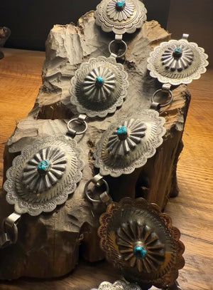 Silver Link Concha Belt