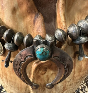 Silver Mercury Squash Blossom