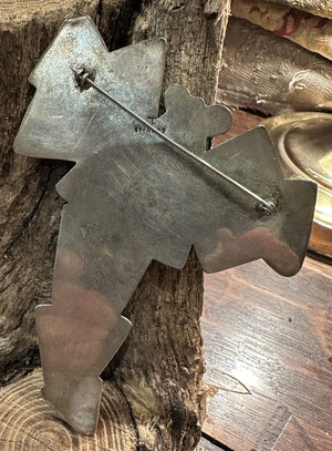 Turquoise Creature Pin