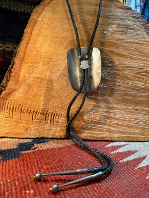 Two-stone Turquoise Bolo Tie