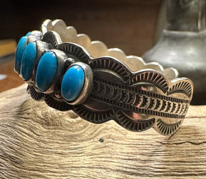 Verma Benally Turquoise Bracelet