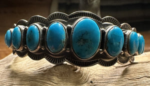 Verma Benally Turquoise Bracelet