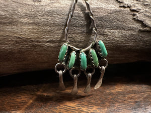 Zuni Needle Ring and Earrings