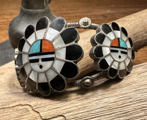 Zuni Sun Face Bracelet