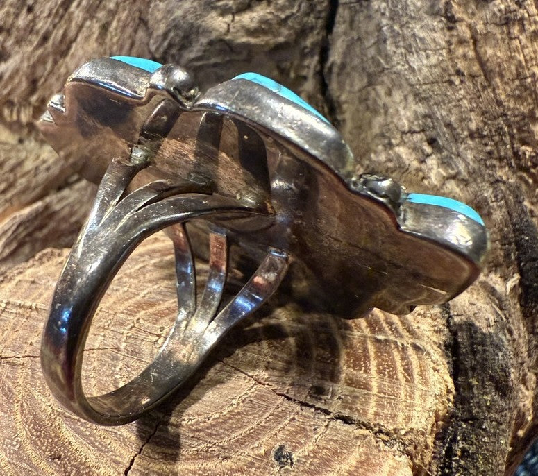 7 Stone Cluster Ring