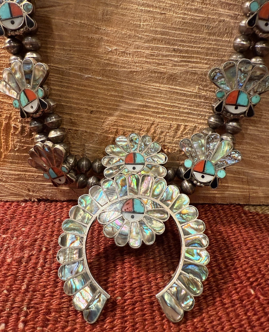 Abalone Blossom Necklace