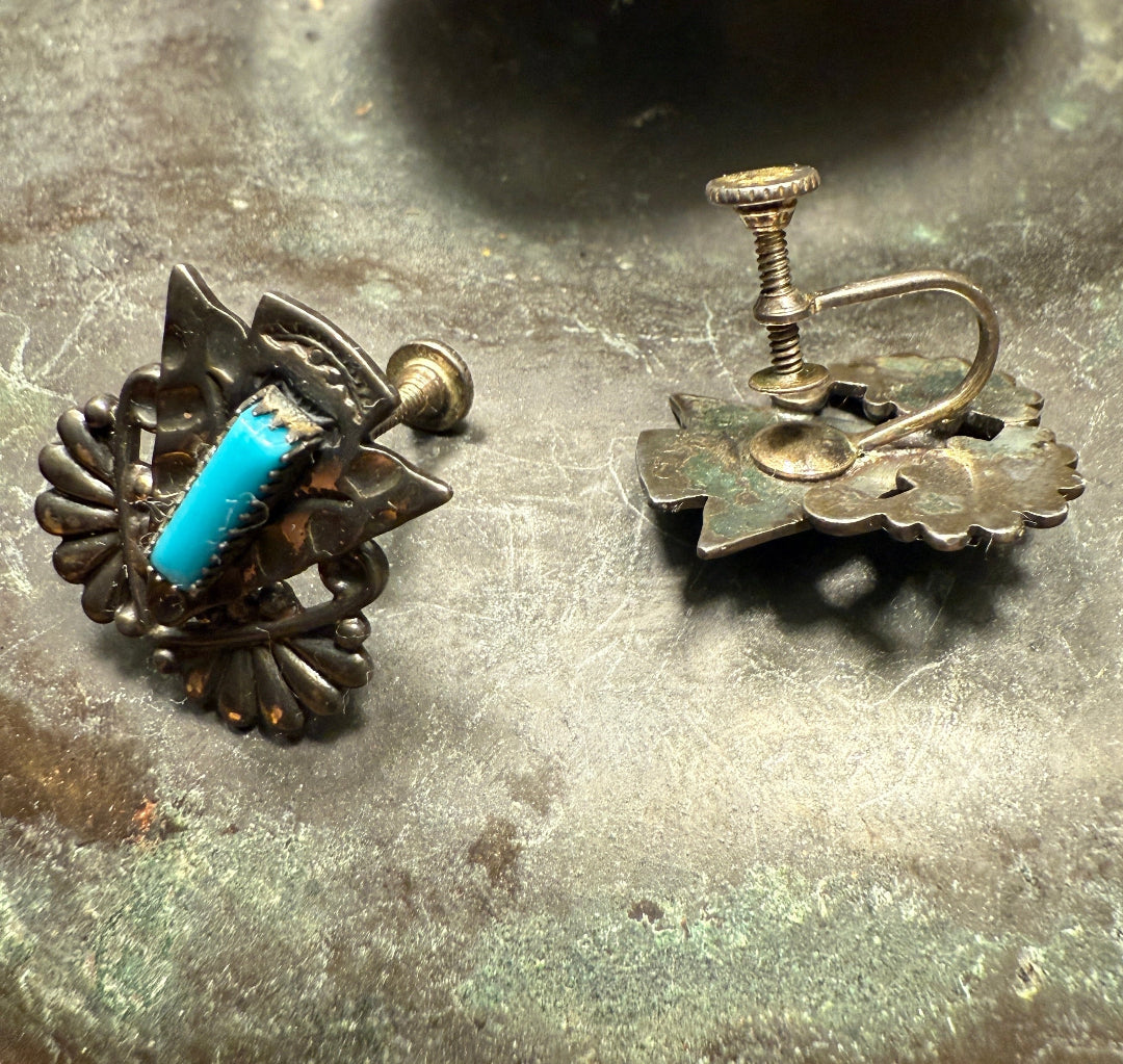Arrowhead Turquoise Earrings