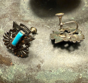 Arrowhead Turquoise Earrings