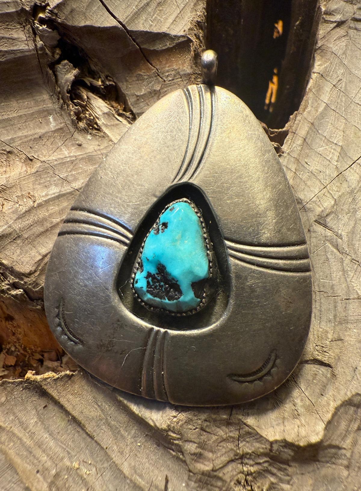 Arrowhead Turquoise Pendant