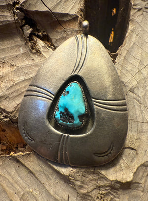 Arrowhead Turquoise Pendant